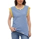 thumbnail image 1 of Camisetas Básicas de Verano para Mujer, Camisetas Informales Sin Mangas, Camisetas Holgadas, Talla XL, Azul y, 1 of 8