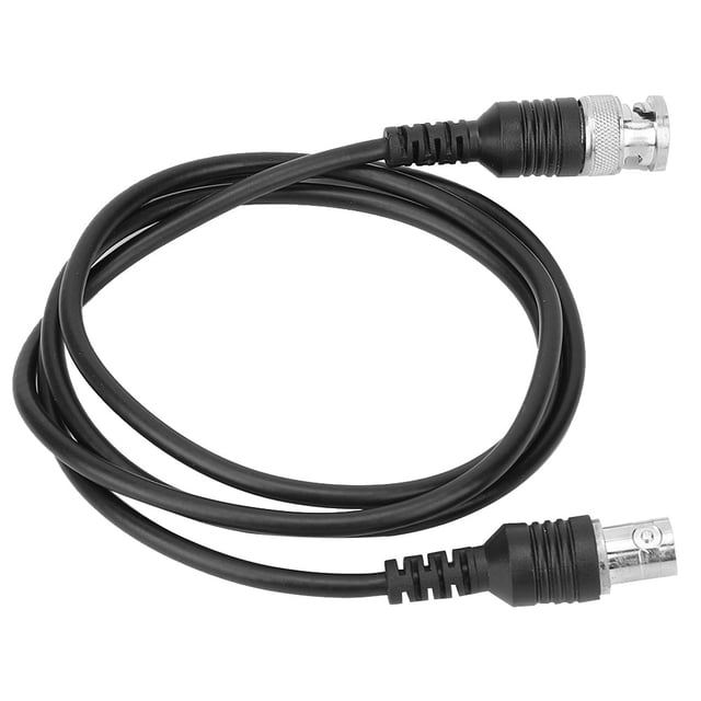 Cable de extensión coaxial BNC de 2 piezas, conector macho a hembra para cable de extensión BNC de osciloscopio