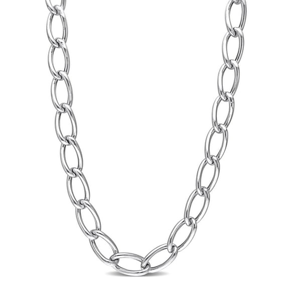 Everly Unisex Sterling Silver Necklace