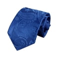 thumbnail image 2 of Ahabrexf Men's Fashion Slim Satin Tie,Solid Color Various Colors Polyester Necktie, 2 of 2