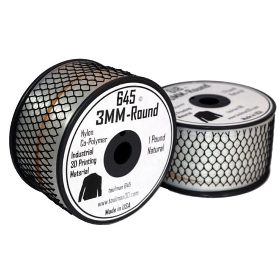 taulman3D Nylon 645 Filament - 2.85mm, 1lb, Black, 2 pack