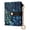 Leafage- Blue, variant on Bifold Wallet PU Leather RFID Blocking, Women's Card Cases with 7 Card Slots, Leafage- Blue