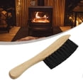 thumbnail image 4 of Bgsha Manche en Bois Forme Tête Cheminée Feu Côté Feu Brosse, 4 of 9