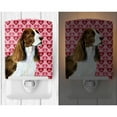 thumbnail image 2 of Caroline's Treasures SS4513CNL Springer Spaniel Hearts Love Valentine's Day Ceramic Night Light, 6x4x3", multicolor, 2 of 2