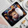 thumbnail image 2 of Monkey 8.3x9.8 Inch Square Non-Slip Rubber Bottom Printed Mouse Pad, Desk Pad for Office and Gaming, 2 of 6