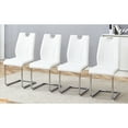 thumbnail image 4 of White PU & Stylish Appearance - High - Resilience Sponge - Office Break Rooms - Mix Color Options Chair Set, 4 of 7
