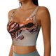 thumbnail image 2 of Balery Coffee Beans Chocolate Splash Sujetadores deportivos con espalda cruzada para mujer, acolchados, sin costuras, de alto impacto, ideales para yoga, gimnasio, entrenamiento y fitness.-XX-Large, 2 of 8