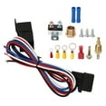 12V Electric Radiator Fan Thermostat Control Relay Wire Kit Complete