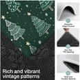 thumbnail image 3 of Dark Green Christmas Tree Pattern Kitchen Rugs Sets Of 3,Kitchen Runner Rugs Non Skid Washable,Decorative Kitchen Floor Mats for Kitchen,Sink,Laundry,17"x30"+ 17"x47" + 17"x59", 3 of 6