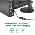 thumbnail image 2 of StarTech.com DP2HDMI DisplayPort to HDMI Video Converter Cable, 2 of 8