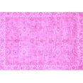 thumbnail image 1 of Ahgly Company Indoor Rectangle Abstract Purple Modern Area Rugs, 5' x 8', 1 of 4