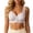 Gray, variant on Women's Bras Plus Size Front Closure Bras Fashion Soft Thin Wireless Breathable Adjustable Jelly Sleep Bra, S-3XL