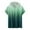 Green#02, variant on Mens Short Sleeve Hoodies Gradient Color Casual Lightweight Hooded Sweatshirts Drawstring Gym Athletic T Shirts Pullover