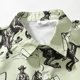 thumbnail image 5 of Novedad de verano, camisa de manga corta con estampado de moda para hombre, camisa con estampado sin posicionamiento, camiseta informal con solapa para hombre Pompotops  oipoqjl43269, 5 of 9