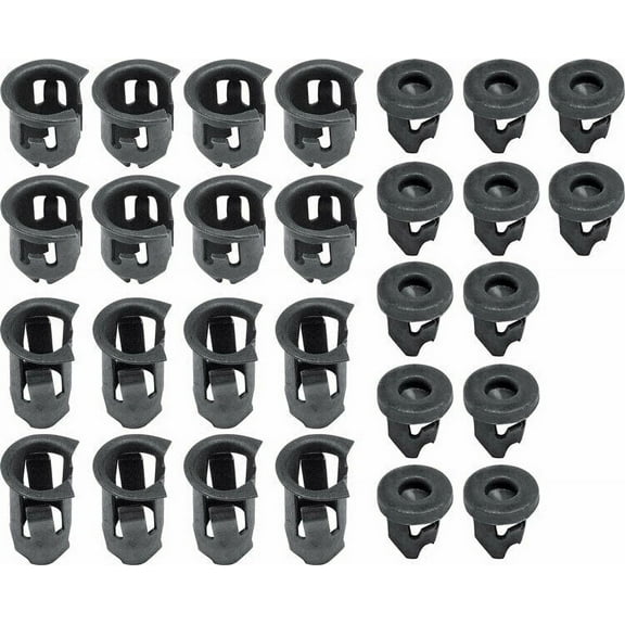 OER R802 Emblem Barrel Nut Kit 1967 Chevy Camaro RS and SS