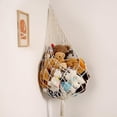 thumbnail image 5 of Hamac d'Angle Suspendu pour Peluches, Filet de Rangement pour Jouets, Parfait pour les Petits Espaces (Seulement Sac), 5 of 5