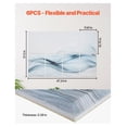 thumbnail image 6 of Acoustic Panels 8 Pack, 15.8x11.8in Soundproofing Wall Panels Self Adhesive, 6 of 7