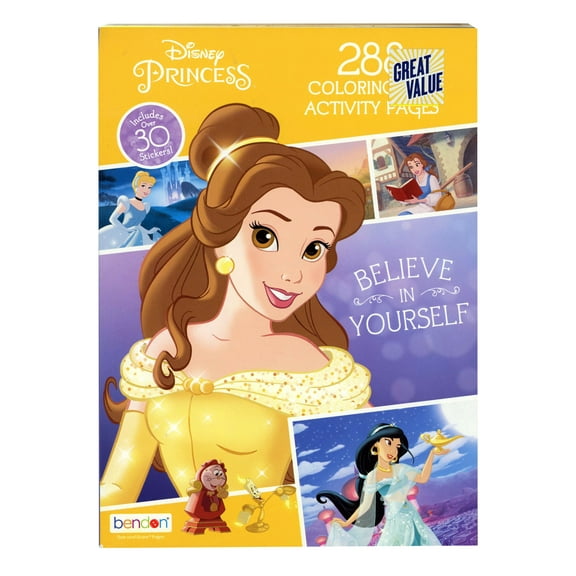 Disney Princess 288 Pg. Coloring And Activity Book