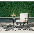 thumbnail image 3 of The Rug Market 25257D ZEBRA BLACK SHAPED AREA RUG 5X8, 3 of 3