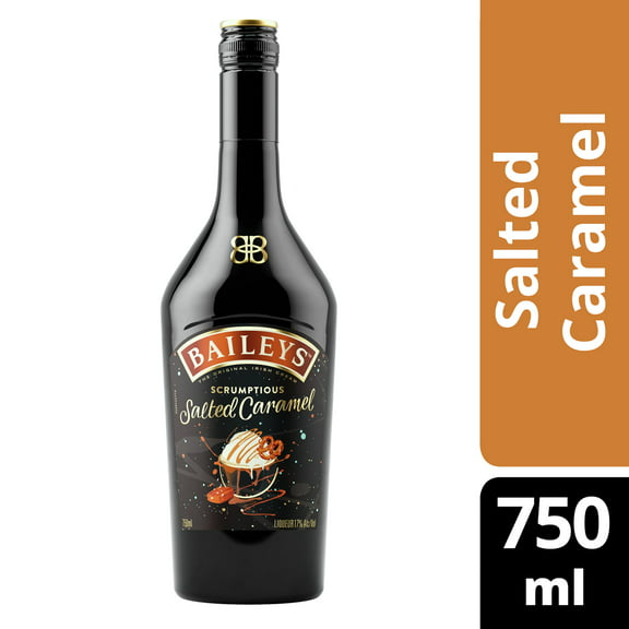 Baileys Salted Caramel Irish Cream Liqueur, 750 ml Glass Bottle, 17�V