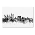 thumbnail image 2 of Trademark Fine Art "Sydney Australia Skyline B&W II" Canvas Art by Michael Tompsett, 2 of 4