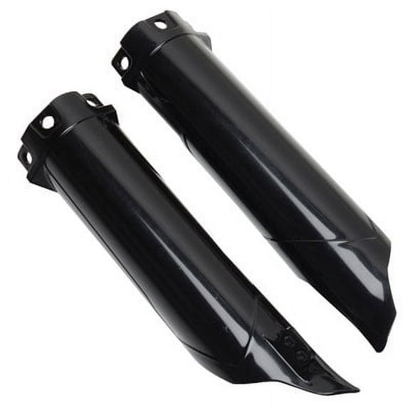 Acerbis Lower Fork Cover Set Black for Kawasaki KX100 2014-2018