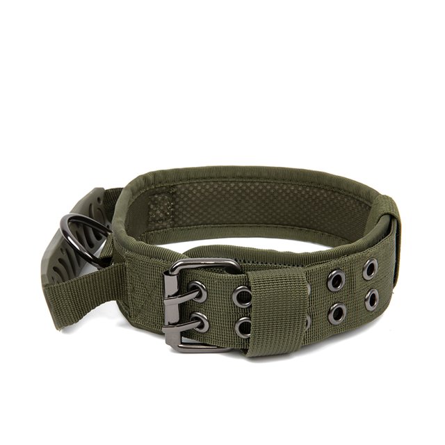 Tactical Dog Training Collar With Handle Reflective Collar Leash No Pull Lead Collars For Small Big Dogs Walking Pet Accessories