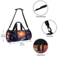 thumbnail image 5 of Galaxy Travel Tote - Swim Bag - Gym Bag - Shoe Bag: Sports Bag, Size 17.7 inches with Interior Zipper Pocket and Large Capacity, 5 of 6