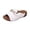White, variant on Non-Slip Casual Summer Sandals, Women's Platform Orthopedic Wedge Sandals Comfortable Open Toe Chain Sandal Slippers Dressy Summer 2026 Fashion Walking Shoes, Red 5.5