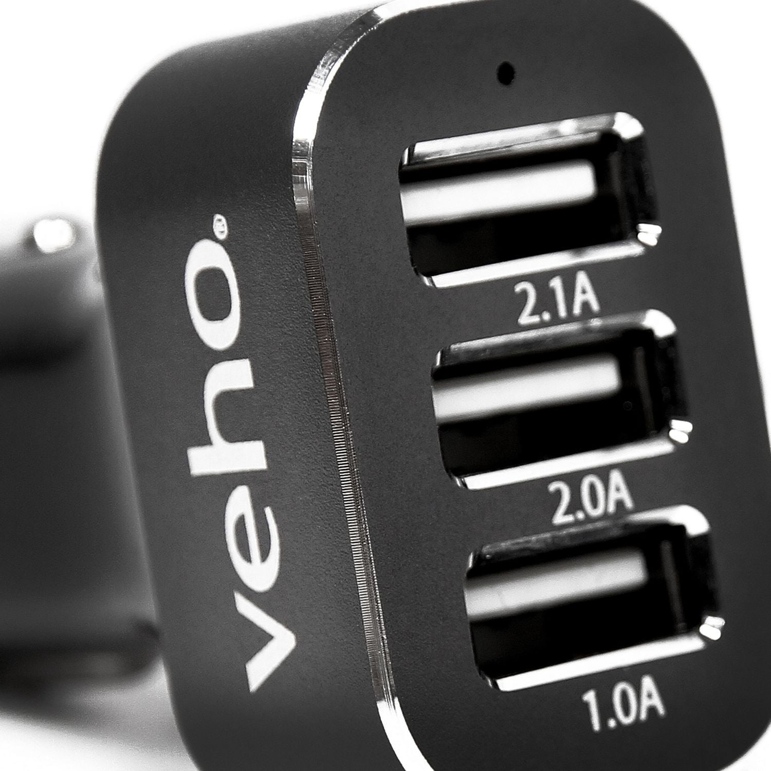 Chargeur de voiture VAA-010 à triple USB 5V 5.1A de Veho pour tous les appareils chargés par USB