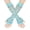 Blue, variant on 80's Fishnet Gloves Women's Party Attire, Fishnet Gloves Costume Accessories, Fingerless Fishnet Gloves
