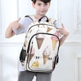 thumbnail image 6 of FORMRS School Backpack 17" Student Travel Bag with Laptop Compartment, Ice Cream Pattern, 6 of 7