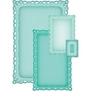 Spellbinders S5-090 Nestabilities Decorative Elements Romantic Rectangles Die Templates