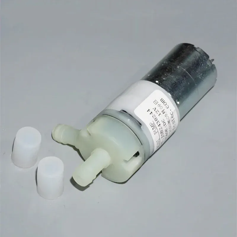 TCS JSB2438 Small Mini 370 Motor Water Pump DC 12V Micro 27mm Diaphragm Pump Self-priming Suction Water Pump DIY Dispenser Tank
