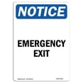 thumbnail image 1 of SignMission OS-NS-A-1218-V-11831 Panneau de Signalisation OSHA 12 x 18 Po - Sortie de Secours, 1 of 1