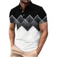 thumbnail image 2 of Abomasnow Men's Golf Shirts Short Sleeve Quick Dry Performance Shirts Moisture Wicking Casual Print Collared Tops M-3XL, 2 of 5