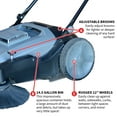 thumbnail image 4 of Tomahawk Power Balayeuse Pousse-Pousse Commerciale de 38 Pouces avec Triple Balais Power, 4 of 6