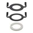 thumbnail image 4 of 2pcs E27 Lámpara de zócalo Adaptador de silla de silla de silla para la base roscada Fácilmente Instalar Negro, 4 of 8