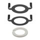 thumbnail image 4 of 2pcs E27 Lámpara de zócalo Adaptador de silla de silla de silla para la base roscada Fácilmente Instalar Negro, 4 of 8