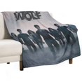 thumbnail image 2 of Teen Wolf Luxury Flannel Blanket - Super Soft Anti-Static Plush Warm Blanket for Sofa Bed - Extra Large Cozy Blanket for Men and Women, Home Decor Gift., 2 of 10