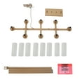 thumbnail image 5 of LNC Modern&Contemporary Chandelier 8-light 32’’ Large Kitchen Island Linear Chandelier, 5 of 5