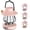 Pink, variant on Snail Camping Lantern for Kids,Rechargeable Night Light with 3 Color Dimmable & USB-C Charging, Portable Nightlights Lantern for Bedroom Tent Outdoor Adventures Camping Essentials - Green