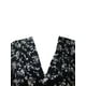 thumbnail image 5 of Vestido largo elegante con mangas 3/4 para mujer, estampado floral, cuello en V, informal, cintura alta, estilo bohemio, 5 of 6