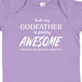 thumbnail image 4 of Inktastic Yeah My Godfather is Pretty Awesome Boys or Girls Baby Bodysuit, 4 of 5
