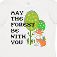 thumbnail image 4 of Inktastic May the Forest Be with You Cute Fox and Trees Boys or Girls Toddler T-Shirt, 4 of 5