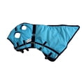 thumbnail image 3 of AJ Tack 1200D Waterproof Turnout Horse Blanket with Hood - Turquoise 76" Medium, 3 of 6
