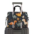 thumbnail image 2 of FORMRS 16" Laptop Bag Carrying Sleeve Case with Handle Travel Shoulder Briefcase, Cartoon Dinosaur, 2 of 8