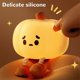 thumbnail image 2 of For Pumpkin Silicone Night Light Cute Pumpkin Tap Light 3 Gear Adjustable Brightness, 2 of 5