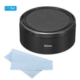thumbnail image 3 of Uxcell 62mm Lens Hood, Standard Focus Frosted Surface Hood with Cap and Cleaning Cloth for Camera Lens, Black, 3 of 6