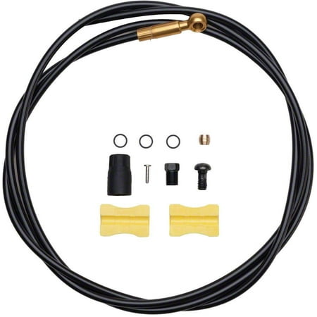 - Shimano BH90-SBLS 1700mm Disc Brake Hose Kit, Black, for Saint M820 Disc Brake